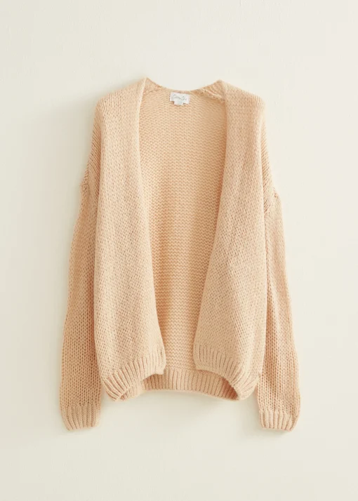 Gebreid vest met loose fit