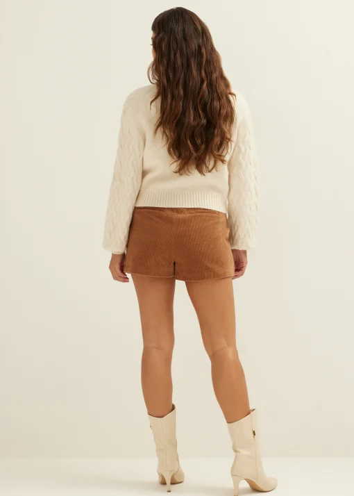 Gebreid vest met rits