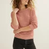 Gebreide trui met lurex