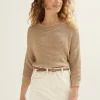 Gebreide trui met lurex