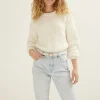 Gebreide trui met lurex