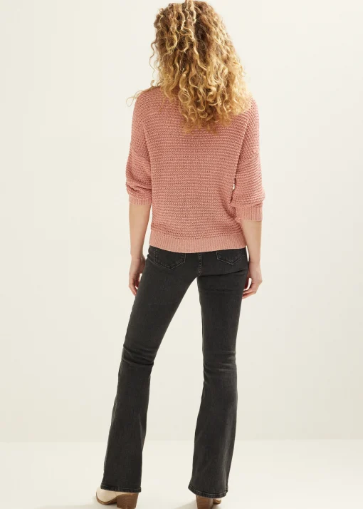 Gebreide trui met lurex