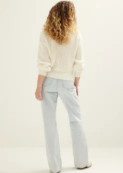 Gebreide trui met lurex