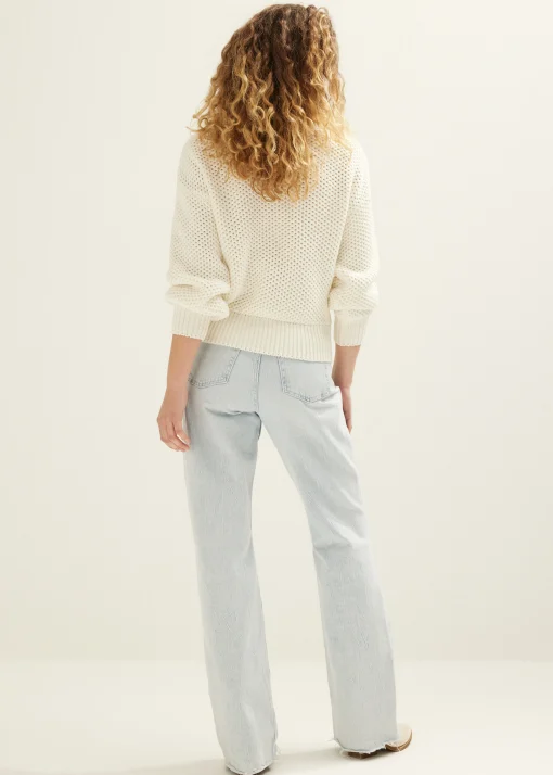 Gebreide trui met lurex