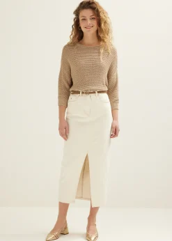 Gebreide trui met lurex