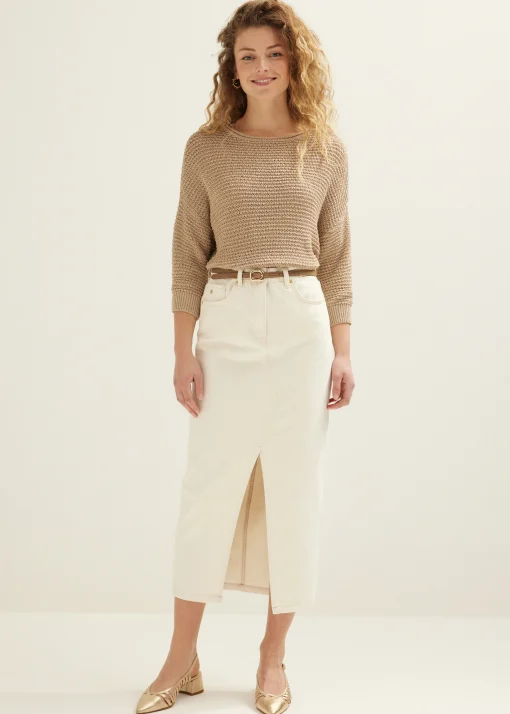 Gebreide trui met lurex