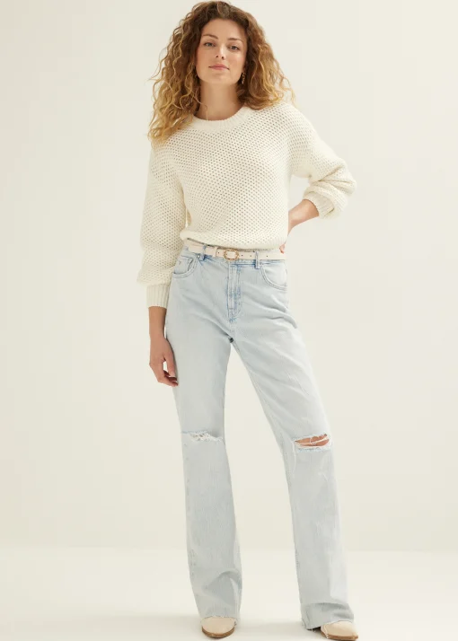 Gebreide trui met lurex