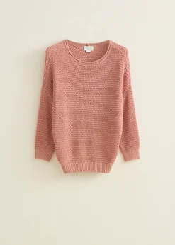 Gebreide trui met lurex