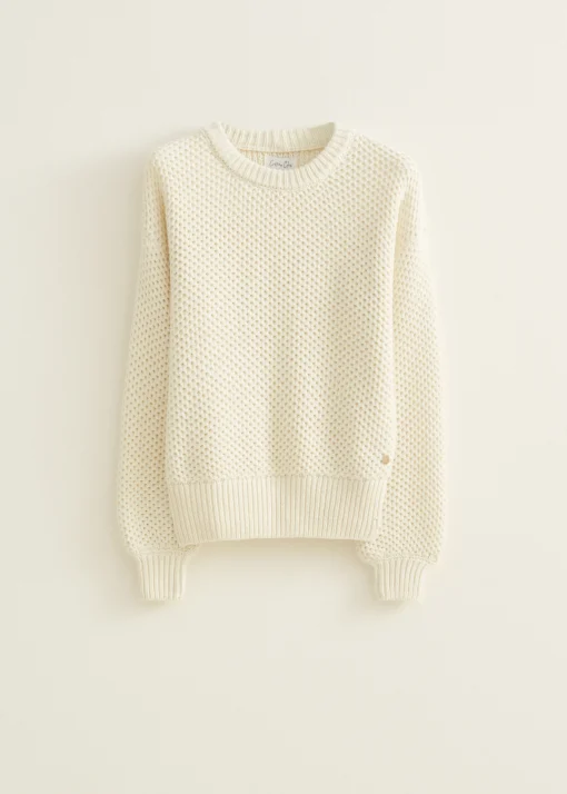 Gebreide trui met lurex