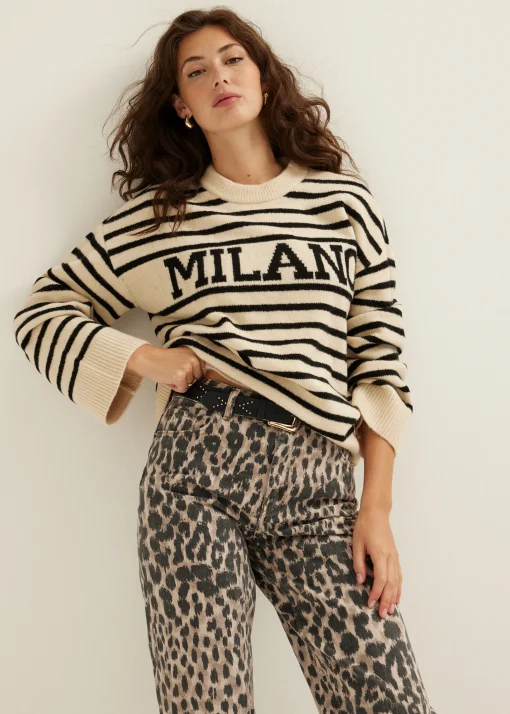 Gestreepte trui milano