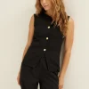 Gilet met knopen