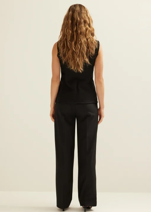 Gilet met knopen