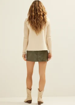 Gilet met structuur