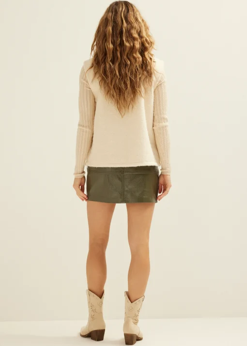Gilet met structuur