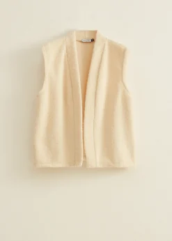 Gilet met structuur
