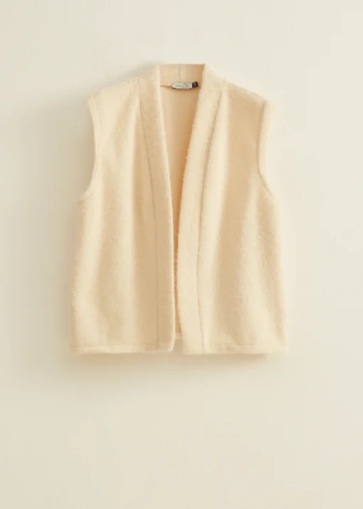 Gilet met structuur
