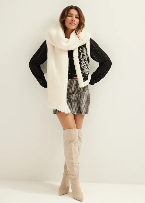 Gilet teddy studs