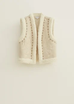 Gilet teddy studs