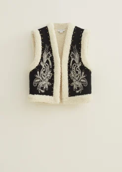 Gilet teddy studs