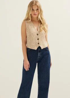 Gilet van jacquard