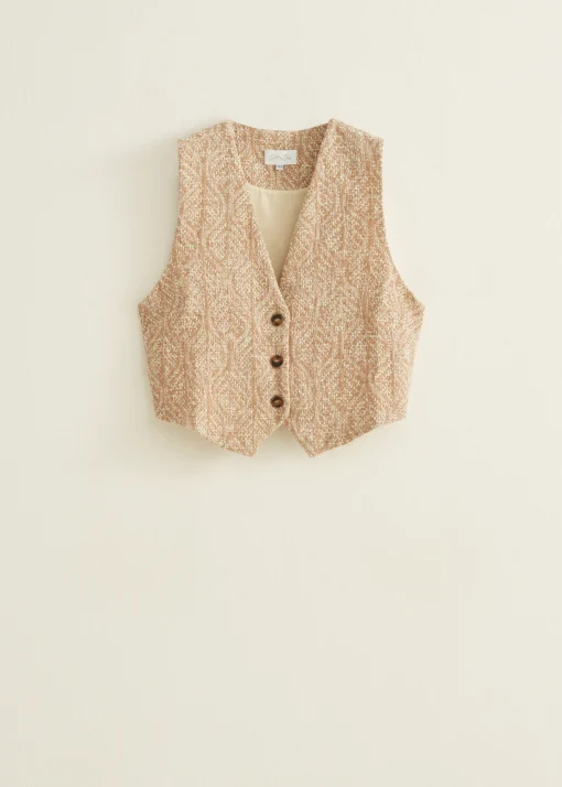Gilet van jacquard