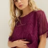 Glitter top fancy
