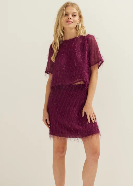 Glitter top fancy