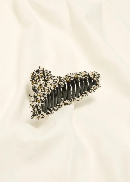 Haarclip met boucle