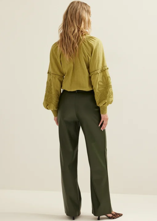 Imitatieleren broek