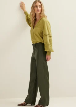 Imitatieleren broek