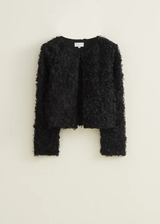 Jacket tulle bloemen