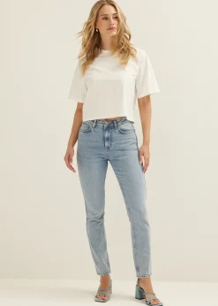 Jeans Slim Fit High Rise Cate