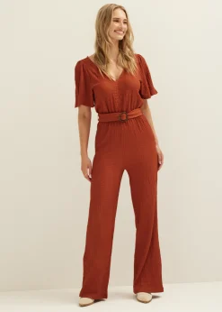 Jumpsuit met ceintuur