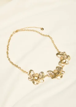 Ketting met bloemen
