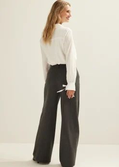 Korte witte blouse