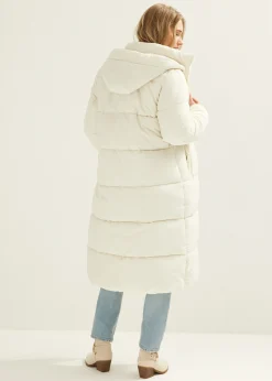 Lange puffer jas