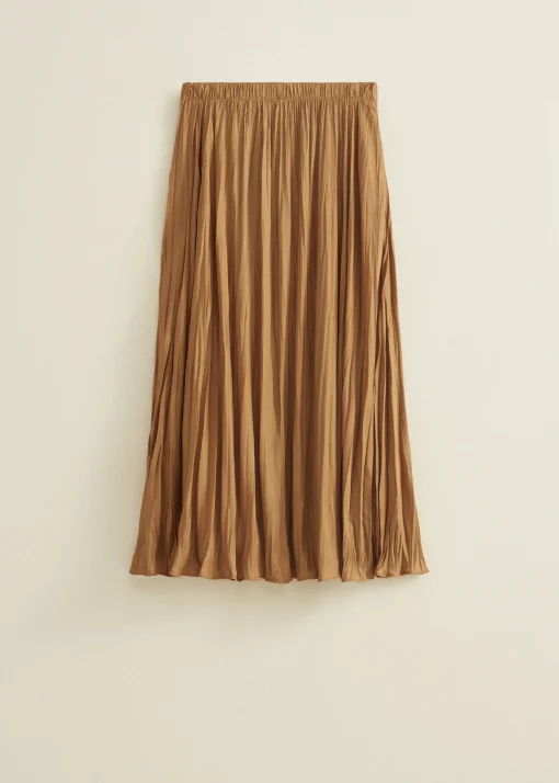 Maxi plissé rok