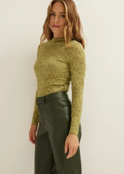 Mesh top bloemen