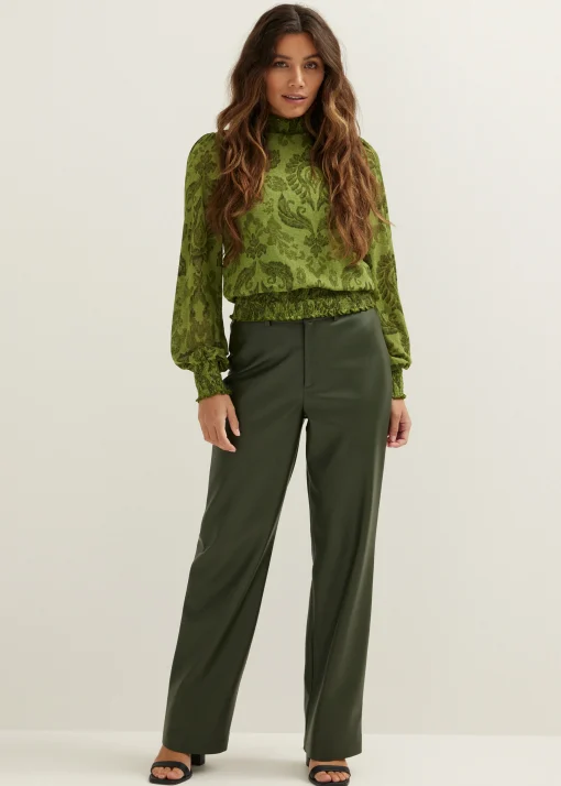 Mesh top bloemen
