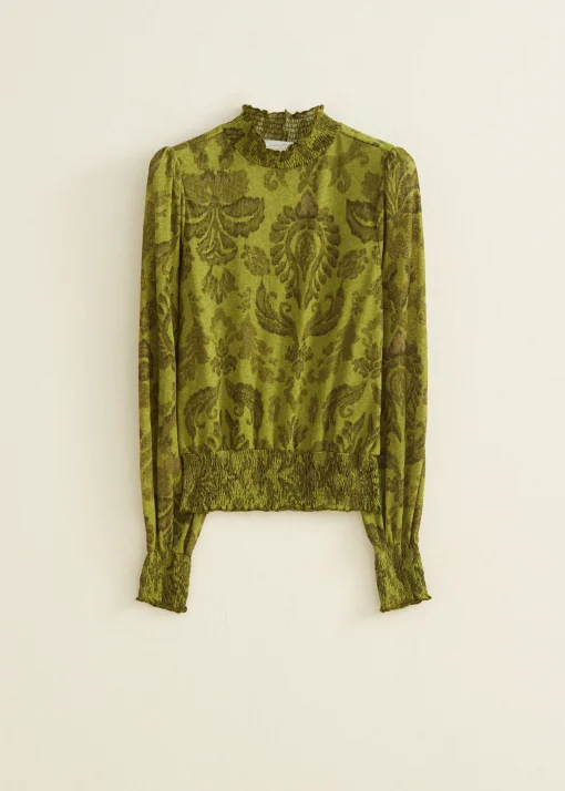 Mesh top bloemen