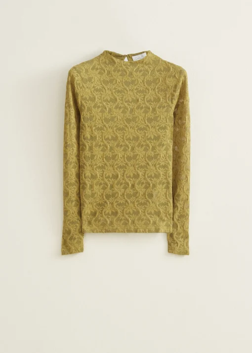 Mesh top bloemen