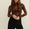 Mesh top met col