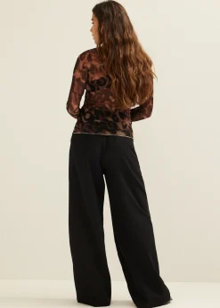 Mesh top met col