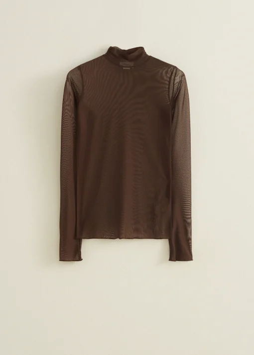 Mesh top met col