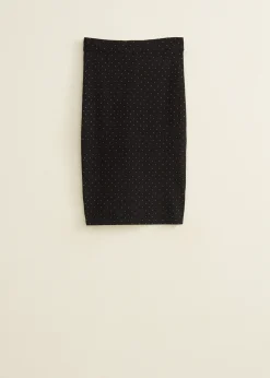 Midi rok met studs