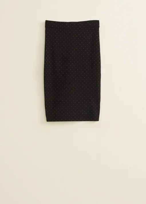 Midi rok met studs
