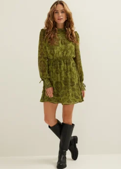 Mini jurk met print