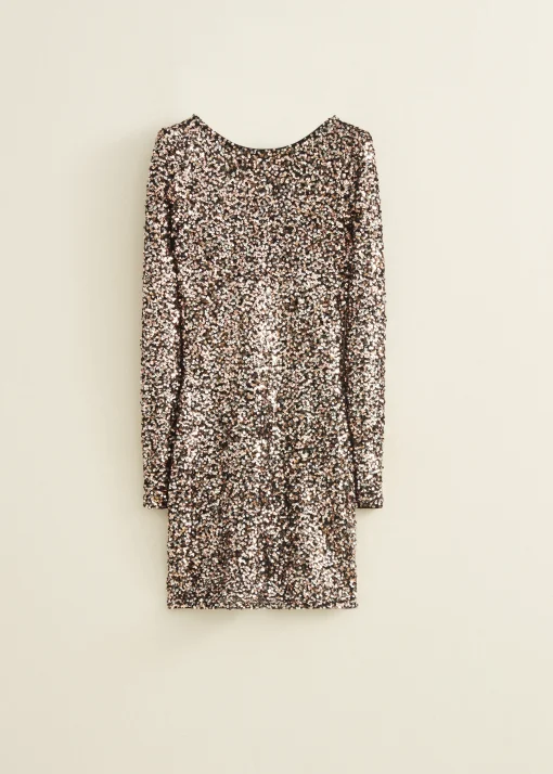 Mini pailletten jurk