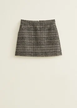 Mini rok geruit
