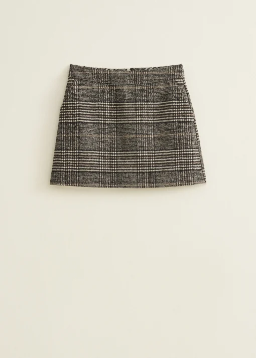 Mini rok geruit